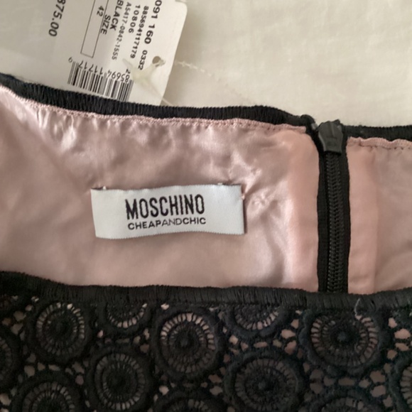 Moschino new with tags tank dress size 42/10 black with bolero jacket - Picture 4 of 16